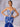 Sexy Deep V-Neck Sheer Embroidery Mermaid Prom Dress - Royal Blue