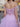 Off Shoulder Ruffled Tiered Lace Embroidery Tulle Ball Gown Prom Dress - Lilac