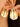 Simple Handmade Recessed Oval Earrings - Gold