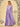Long Sleeves Sweetheart Shoulder Acetate Satin A-Line Bridesmaid Dress - Lavender