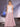 Square Lace Embroidery Boned A-Line Prom Dress - Pink