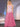 Square Lace Embroidery Boned A-Line Prom Dress - Hot Pink