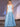 Square Lace Embroidery Boned A-Line Prom Dress - Baby Blue