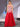 Square Lace Embroidery Boned A-Line Prom Dress - Red