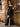 Glamorous Spaghetti Straps Sculpted Beads Prom Dress - Black