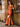 Glamorous Spaghetti Straps Sculpted Beads Prom Dress - Orange