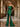 Glamorous Spaghetti Straps Sculpted Beads Prom Dress - Emerald Green