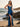 Strapless Ruched Beading Bodice Mermaid Prom Dress With Slit - Navy Blue