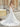 Crystal V-Neck Luxury Lace Embroidery Mermaid Chapel Train Wedding Dress - White
