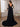 Long Sleeves Embroidery Ball Gown Lace Vintage Wedding Dress - Black
