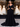 Long Sleeves Embroidery Ball Gown Lace Vintage Wedding Dress - Black