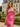 Cut Front Sweetheart Sheath Mini Prom Dress - Hot Pink