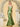 Deep V-Neck Spaghetti Straps Mermaid Bridesmaid Dress Long With Split - Sage Green