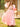 Luxury Sparkly Beads Strapless Lace Ball Gown Prom Dress - Light Pink