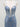 Sparkly Beading Deep V-Neck Mermaid Long Prom Dress With Slit - Light Blue