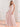 One Shoulder A-Line Chiffon Long Bridesmaid Dress - Blush Pink