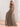 One Shoulder A-Line Chiffon Long Bridesmaid Dress - Taupe