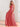 One Shoulder A-Line Chiffon Long Bridesmaid Dress - Coral
