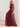 One Shoulder A-Line Chiffon Long Bridesmaid Dress - Desert Rose