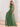 One Shoulder A-Line Chiffon Long Bridesmaid Dress - Sage Green