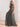 One Shoulder A-Line Chiffon Long Bridesmaid Dress - Grey