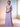 One Shoulder Chiffon A-Line Bridesmaid Dress - Lilac