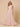 Chiffon Pleated A-Line One Shoulder Bridesmaid Dress in Blush Pink
