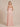 Chiffon Pleated A-Line One Shoulder Bridesmaid Dress in Blush Pink