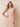 Chiffon Pleated A-Line One Shoulder Bridesmaid Dress in Blush Pink