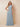 Chiffon Pleated A-Line One Shoulder Bridesmaid Dress in Dusty Blue