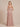 Chiffon Pleated A-Line One Shoulder Bridesmaid Dress in Dusty Rose