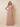 Chiffon Pleated A-Line One Shoulder Bridesmaid Dress in Dusty Rose