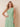 Chiffon Pleated A-Line One Shoulder Bridesmaid Dress in Sage Green