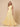 Chiffon Pleated A-Line One Shoulder Bridesmaid Dress in Yellow