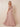 Off Shoulder Chiffon Slit A-Line Bridesmaid Dress with Bow in Dusty Rose