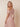 Off Shoulder Chiffon Slit A-Line Bridesmaid Dress with Bow in Dusty Rose