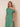 Off Shoulder Chiffon Slit A-Line Bridesmaid Dress with Bow in Eucalyptus