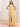 Halter A-Line Backless Chiffon Long Bridesmaid Dress - Yellow
