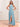 Halter A-Line Backless Chiffon Long Bridesmaid Dress - Light Blue