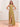 Halter A-Line Backless Chiffon Long Bridesmaid Dress - Gold