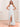 Halter A-Line Backless Chiffon Long Bridesmaid Dress - White