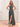 Halter A-Line Backless Chiffon Long Bridesmaid Dress - Grey