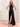 Halter A-Line Backless Chiffon Long Bridesmaid Dress - Black
