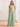 Halter A-Line Backless Floral Chiffon Long Bridesmaid Dress - Sage Floral