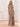 Halter Backless Chiffon Bridesmaid Dress With Slit - Taupe