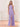 Halter Backless Chiffon Bridesmaid Dress With Slit - Lilac