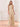 Halter Backless Chiffon Bridesmaid Dress With Slit - Champagne