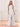 Halter Backless Chiffon Bridesmaid Dress With Slit - White