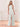 Halter Backless Chiffon Bridesmaid Dress With Slit - Ivory