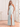 Halter Backless Floral Printing Chiffon Bridesmaid Dress With Slit - Baby Blue Floral